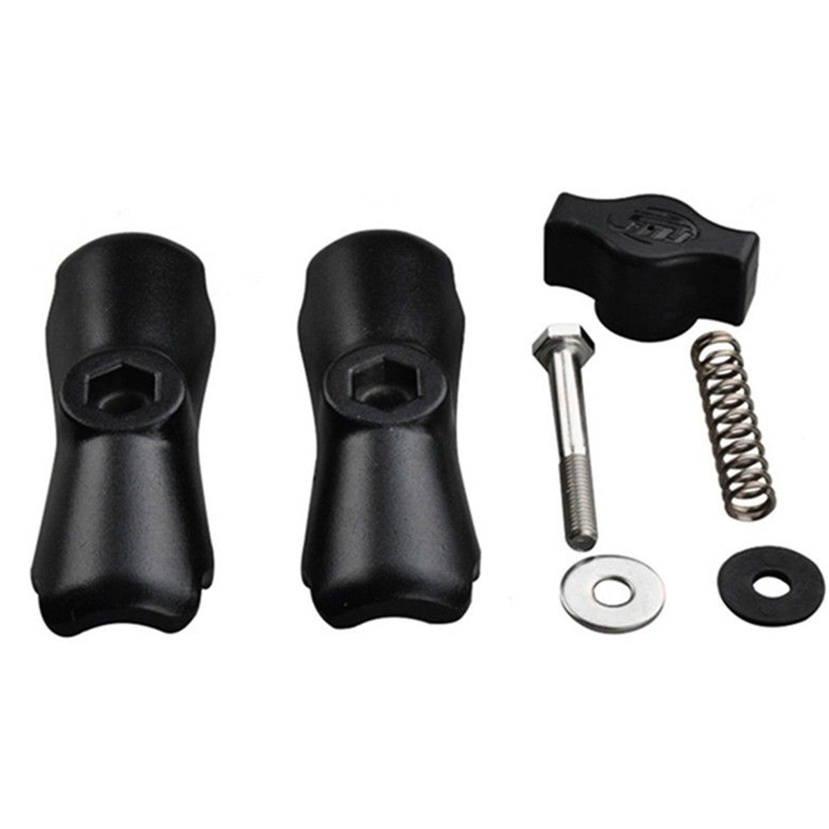 Ram Mount Composite Short Double Socket Arm for 1" Balls RAP-B-201U-A
