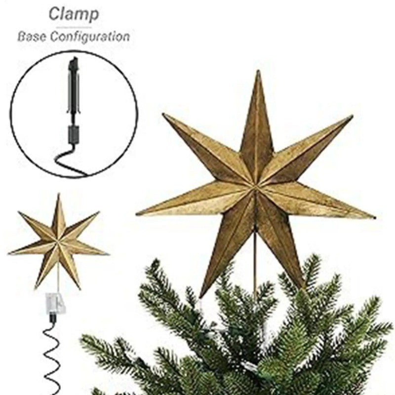 Christmas Tree Topper Holder, Twist on Tree Topper Stabilizer, Stable Support