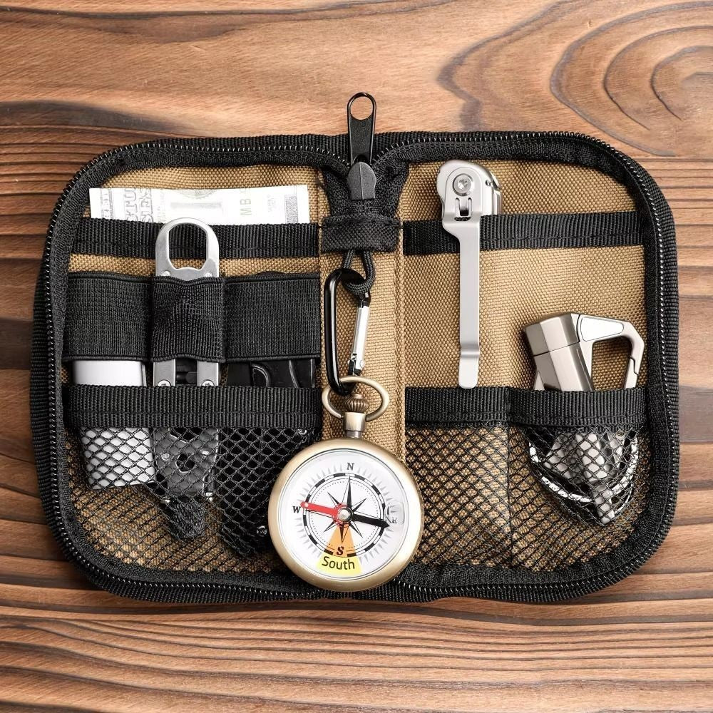 EDC Tool Storage Bag Sundries Bag Outdoor Small Tool Gear Organizer Pocket