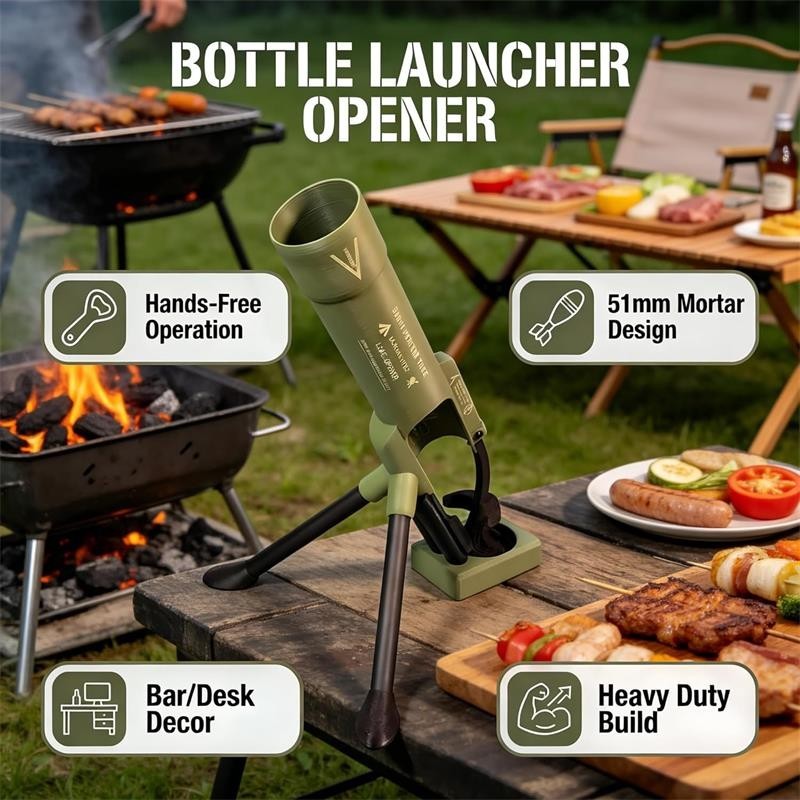Beer Bottle Mortar Bottle Opener 70mm Mortar Beer Bottle Opener Heavy-Duty