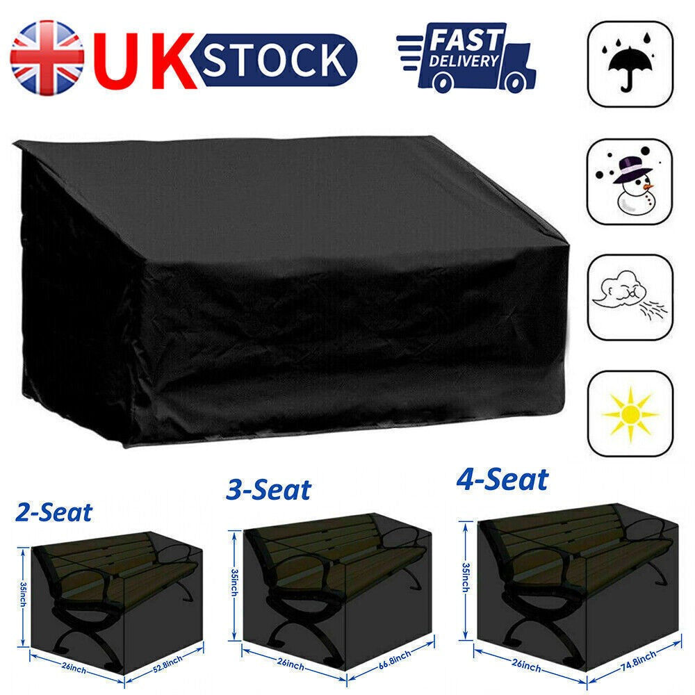 Waterproof Outdoor Garden Patio Furniture Cover for Patio Bench Seat Chair Cover