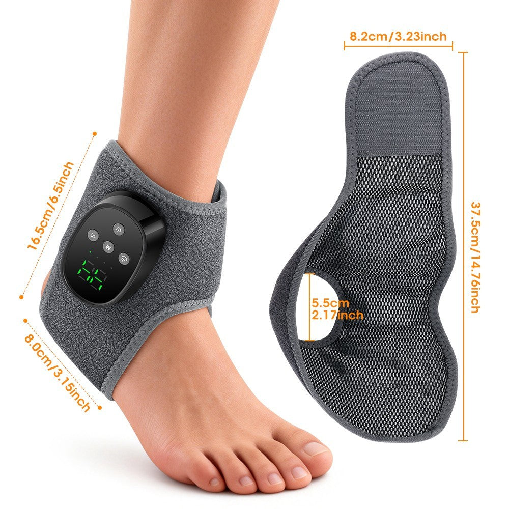 Cordless Foot Ankle Massager Heat & Vibration for Plantar Fasciitis Pain Relief