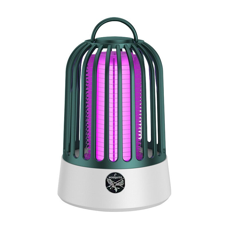 2PCS Rechargeable UV LED Bug Zapper Mosquito Killer Lamp Fly Insect Trap Indoor