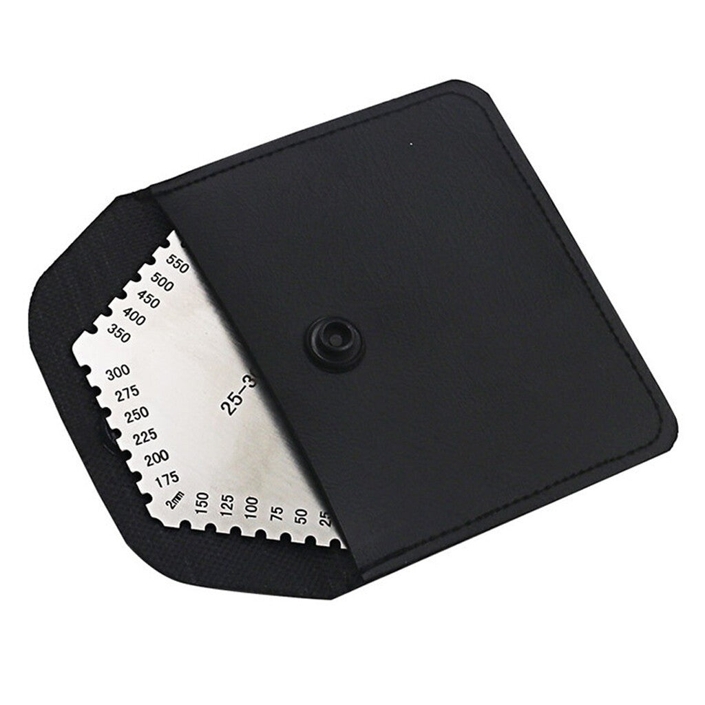 High-Precision Hexagon Wet Film Comb  (25-3000 um)- Paint Thickness Gauge -