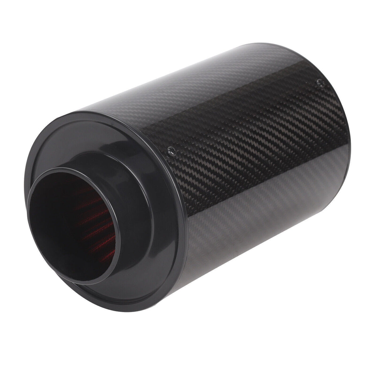 Car Cold Air Filter 3" Universal Feed Enclosed Induction Intake Pipe Hose Kit