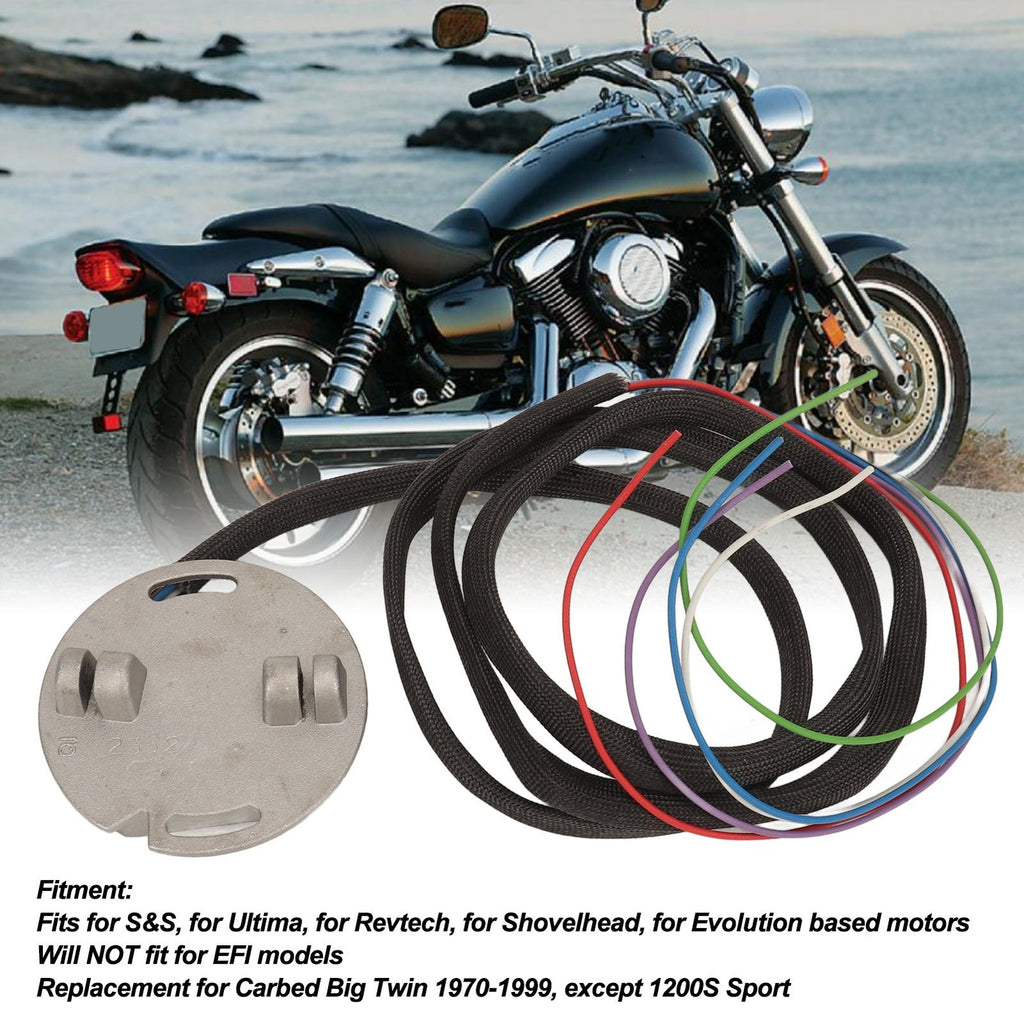 Single Fire Ignition Module 53-644 Programmable For EVO Shovelhead Convenient