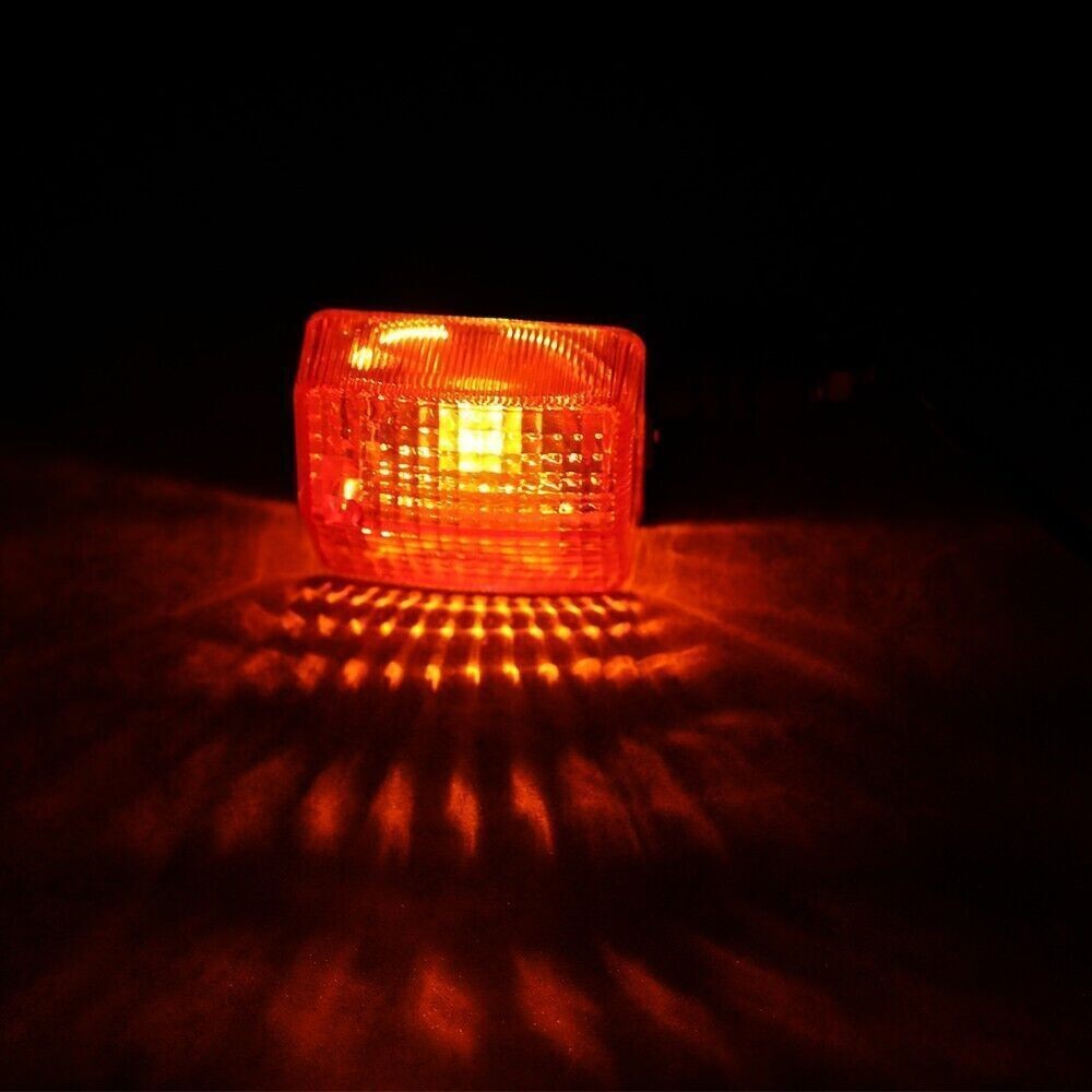 2Pcs Turn Signal Indicator Lights Fit HONDA CB125 CB250 CB500 Twin CB750