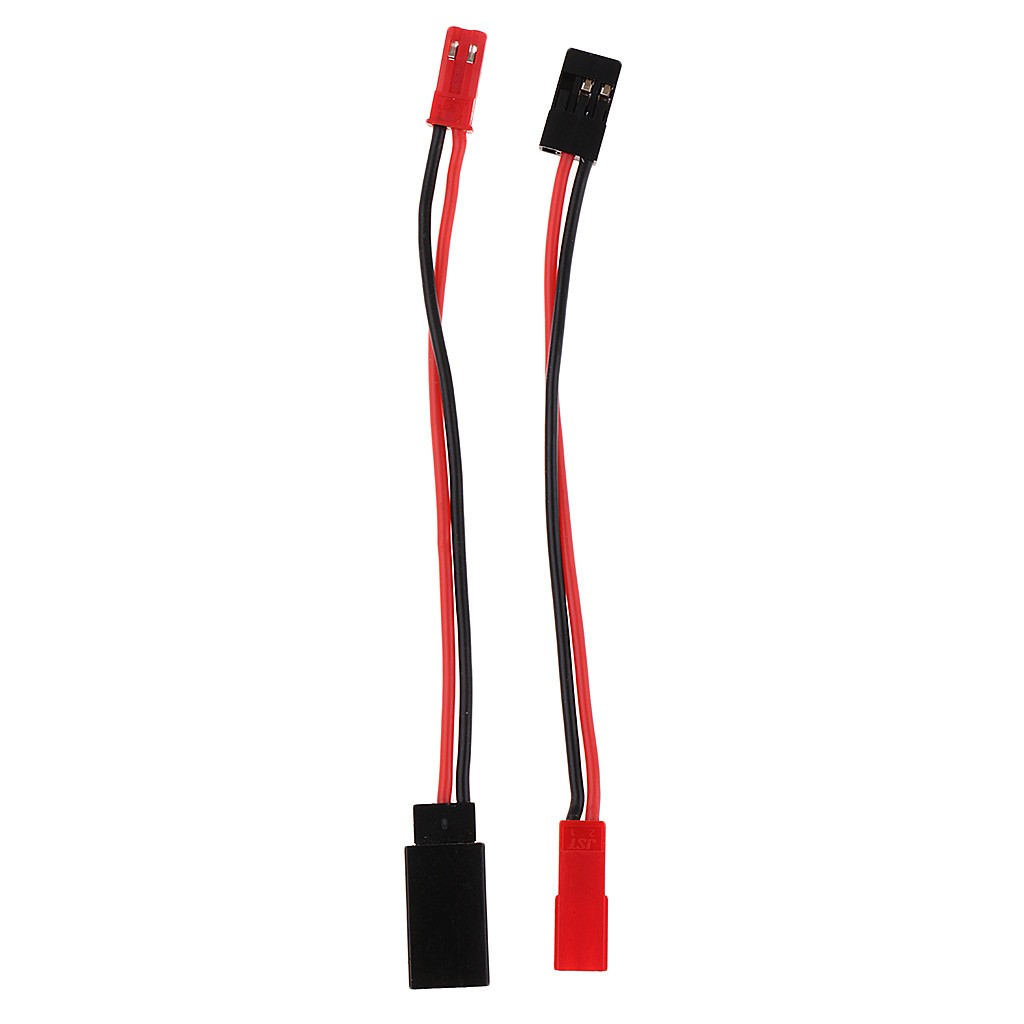 RC JST to JR Plug Female/Male Battery Charge Connector Lead Conversion Cable