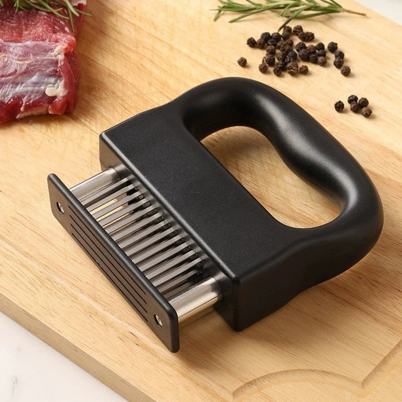 48-Blade Stainless Steel Meat Tenderizer for Beef Steak Chicken Kitchen Tool