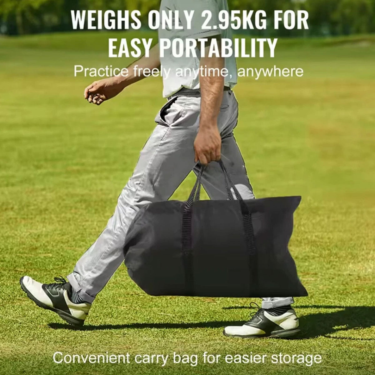 Golf Practice Net 10x7ft Driving Chipping Training Aid Indoor Outdoor Use