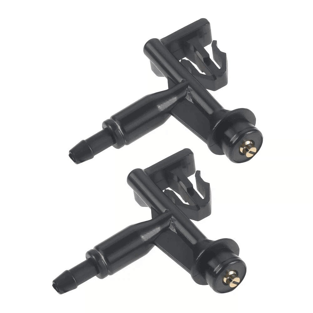 2Pcs Front Windshield Wiper Washer Jet Nozzles For Honda Fit Jazz 76810-T5A-003