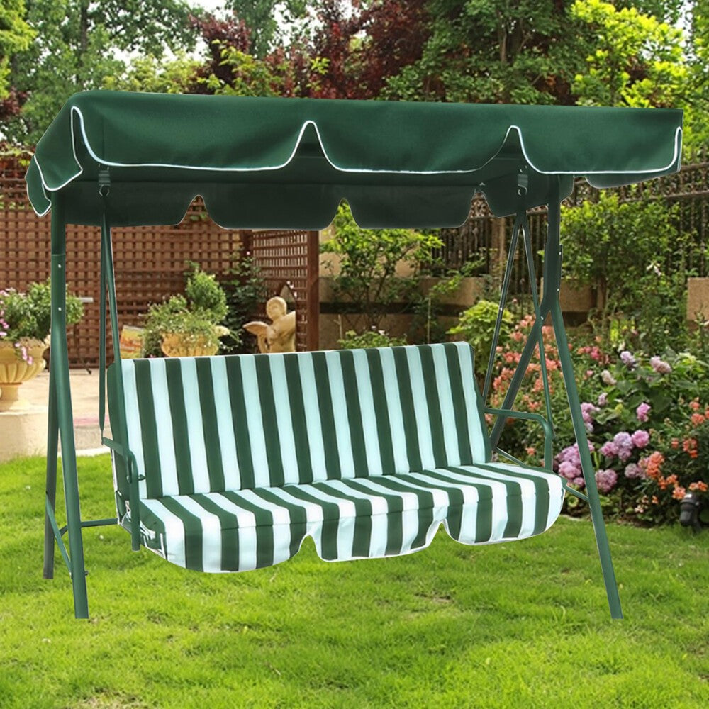 2/3 Seater Replacement Canopy Cover For Swing Seat Garden Bench Hammock Covers