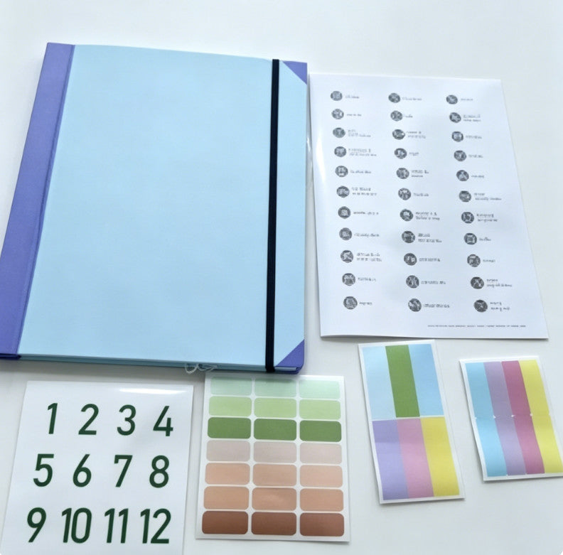 If I Die Document Binder Organizer Folio In Case I Go Missing Storage Book