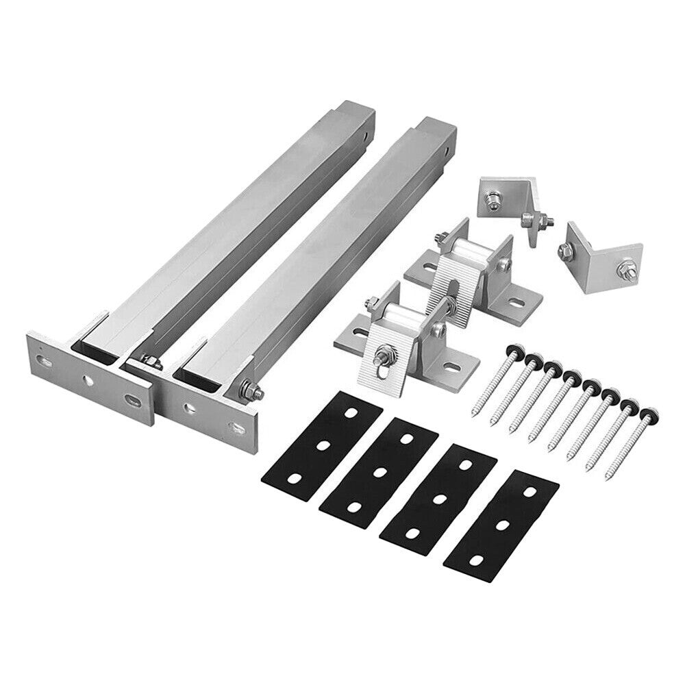 Solar Panel Mounting Bracket Adjustable Angle Tilt Mount Fixing Wall Roof UK