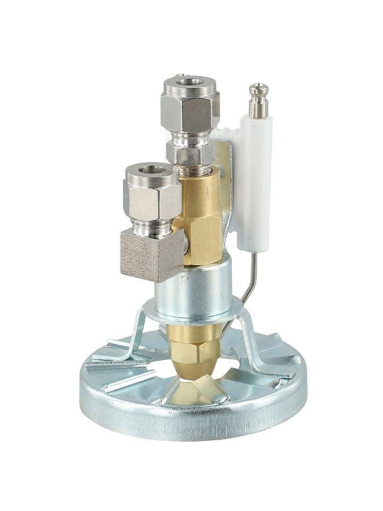 Waste Oil Burner Nozzle Siphon Air Atomizing Spray Nozzle Electrode  0.5-2.0mm.