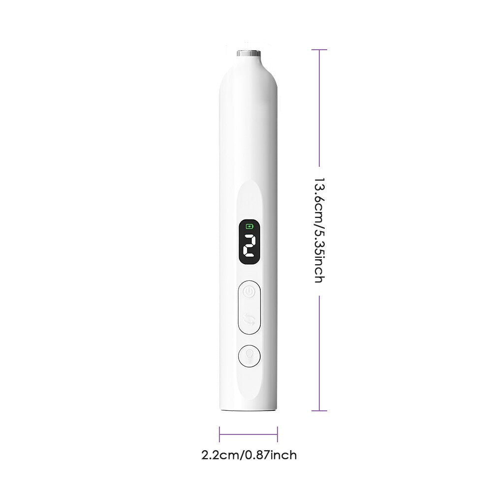 Toe Nail Grinder For Thick Toenails Set Manicure And Pedicure Electric Nail File