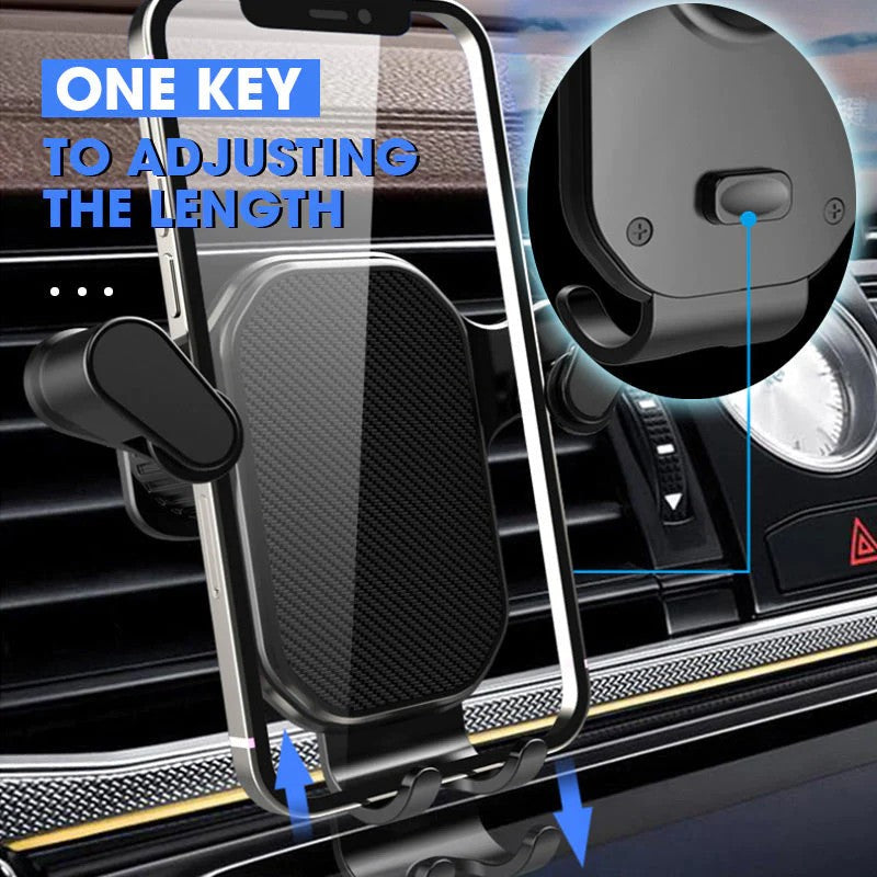 Universal Mobile Car Phone Holder Air Vent Gravity Design Mount Cradle Stand