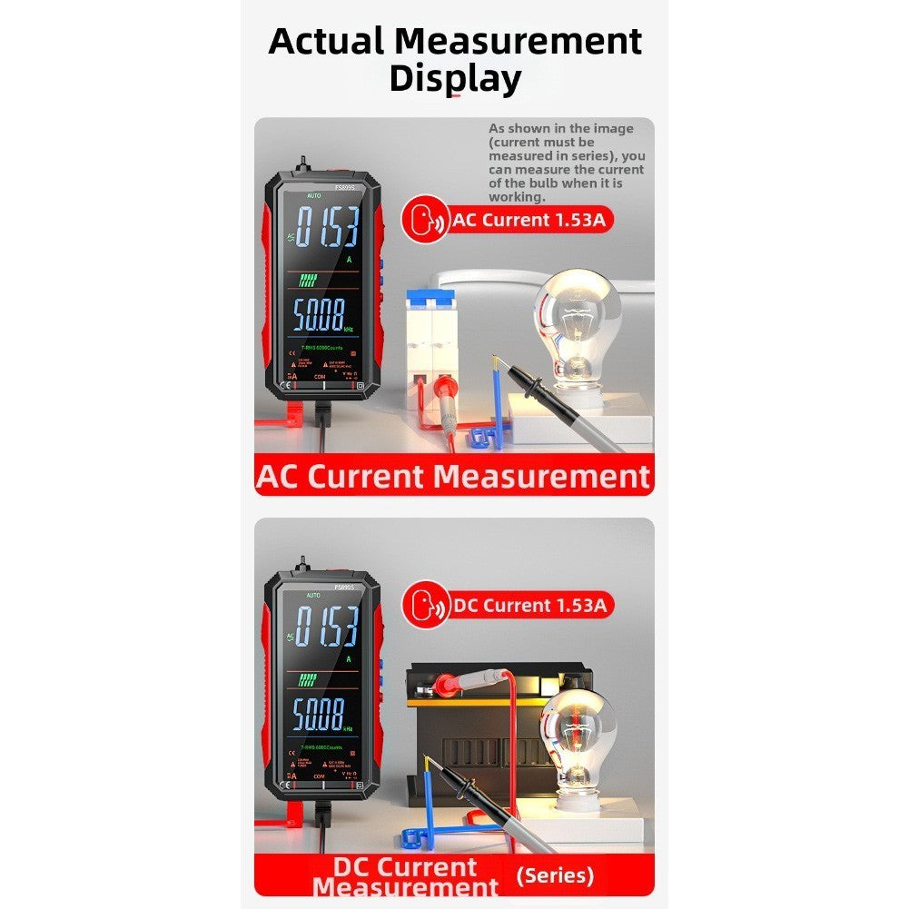 Digital Multimeter FS899S With Auto Ranging And For Rechargeable Battery USB