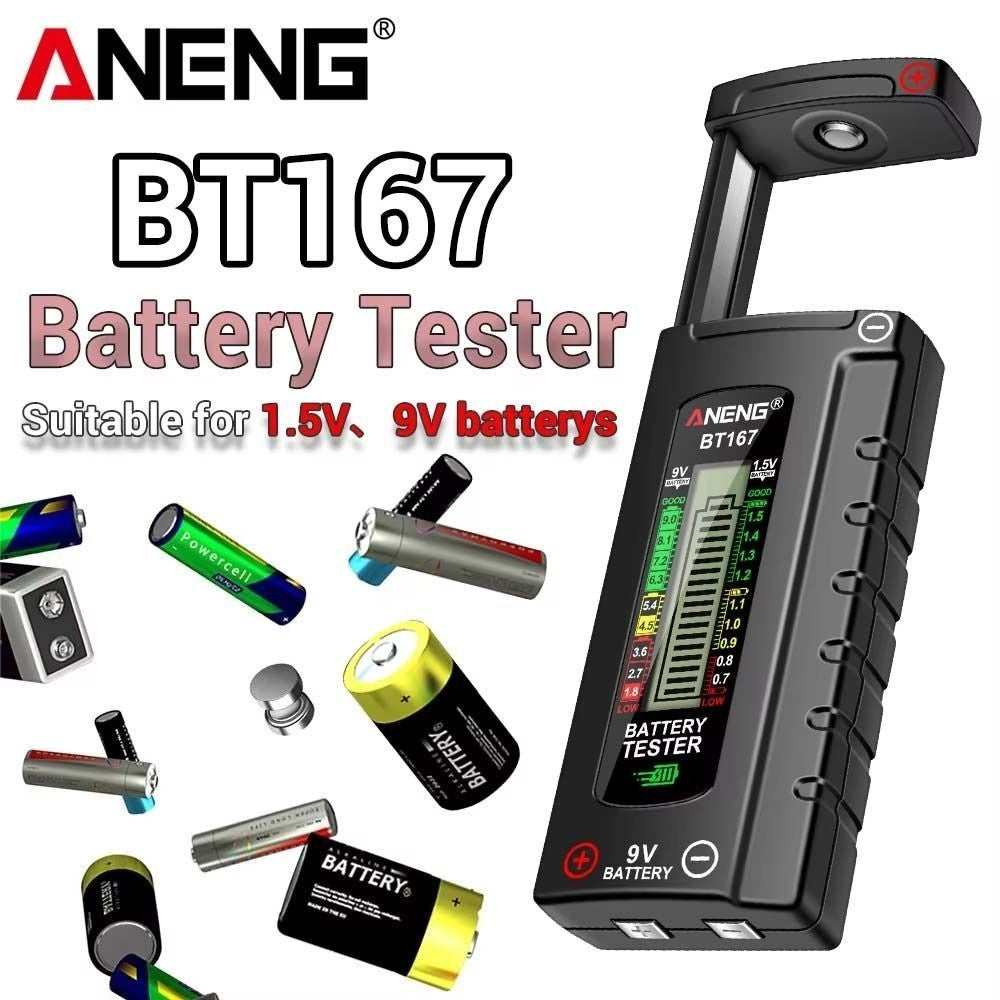 Universal Battery Tester C AA AAA D 9V 1.5V Battery Diagnostic Tool  Check Tool