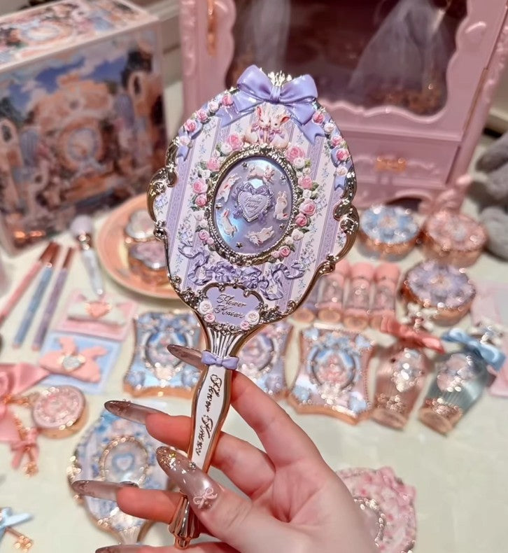 Ins Handheld Makeup Mirror Three Colours Cute GIft