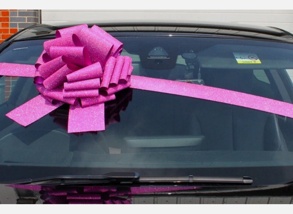 BIG CAR BOW - Giant, Extra Large Bow for Cars, Birthday Presents, XMAS Gifts