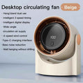 Bladeless Cooling Fan High-Speed USB Rechargeable Quiet Desktop Display Portable