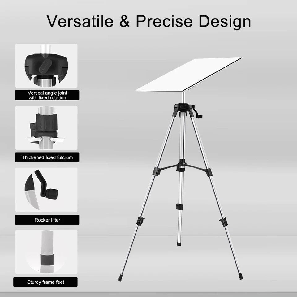1.5M Aluminum Laser Level Tripod Adjustable Height Stand With Carry Storage Bag
