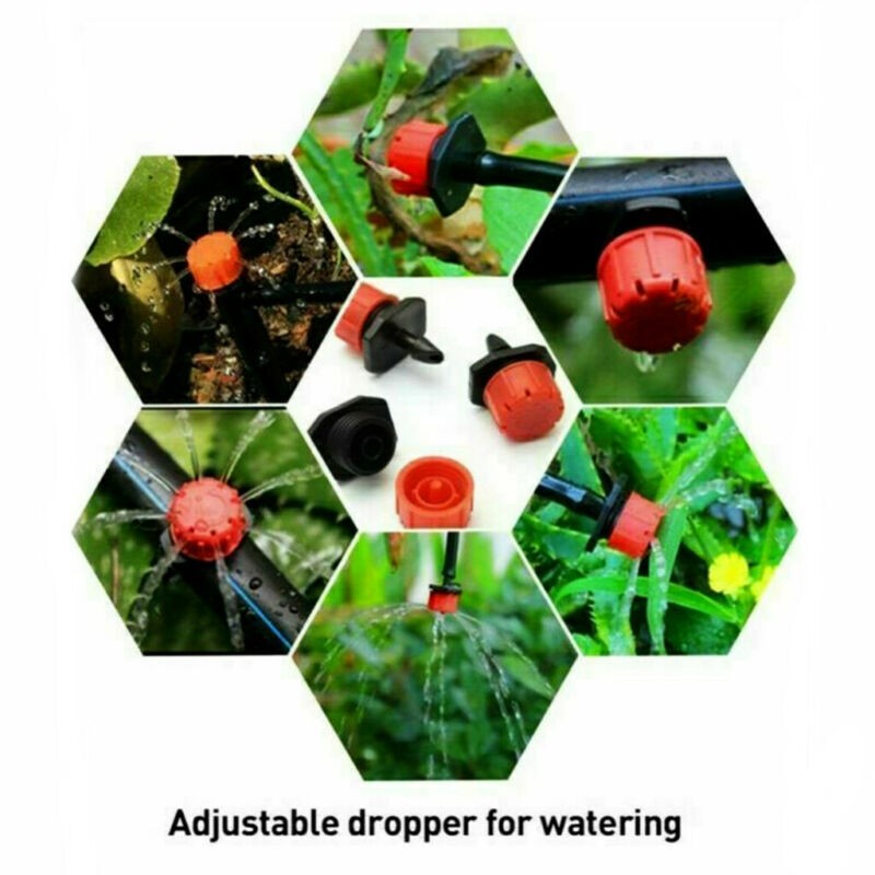 25M Automatic Drip Irrigation System Kit Plant Timer Watering Garden Hose Timer