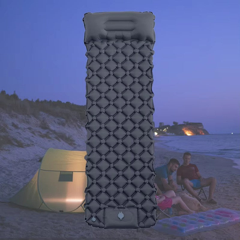 Inflatable Mat Camping Sleeping Self Inflating Air Bed Mattress built in Pump UK