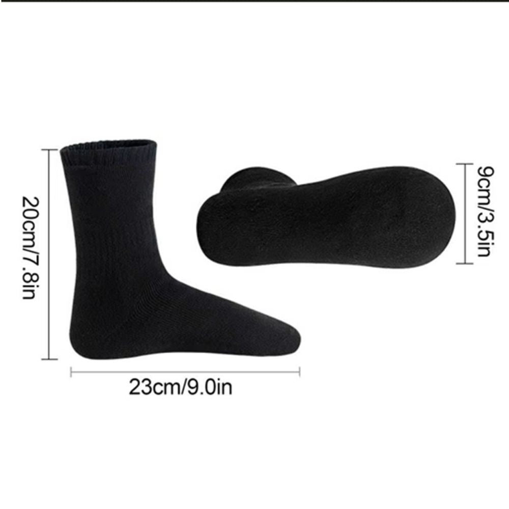 Fast Heating USB Heated Socks Cotton Electric Heated Socks  Outdoor Sports