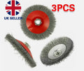 Stainless Steel Wire Brush For Angle Grinder Rotary Die Grinder Removal Wheel