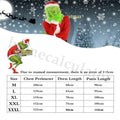 Adult Costume The Grinch Mens Christmas Santa Xmas Cosplay Fancy Outfit Set UK