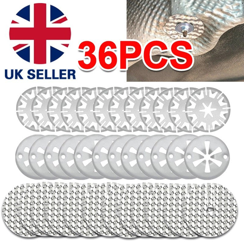 36Pcs Heat Protection Plate Heat Shield Attachment Repair Kit N90335004