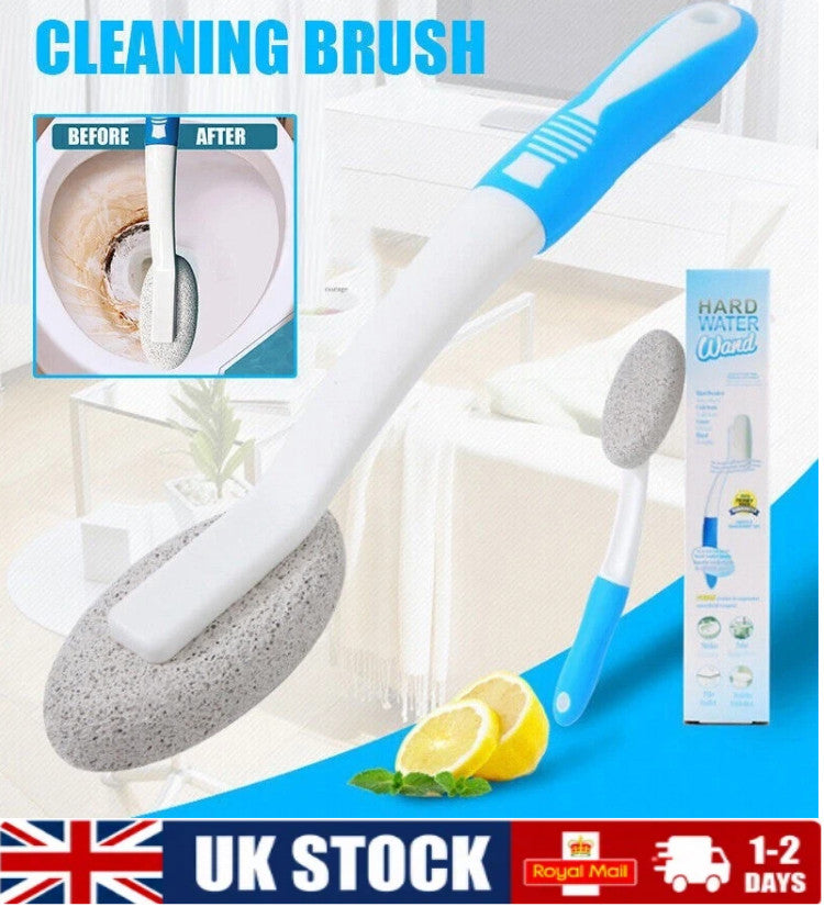Pumice Stone with Handle Clean Long Stick for Toilet Cleaning Bowl Brush