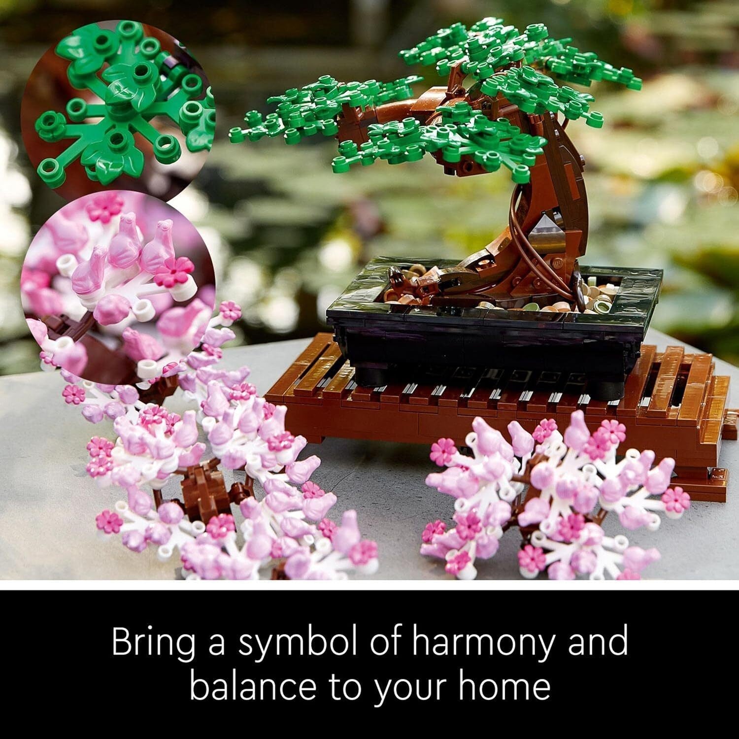 Botanicals 10281 Bonsai Tree 878 Pcs Ages 18+ Perfect Gift Brand New Sealed
