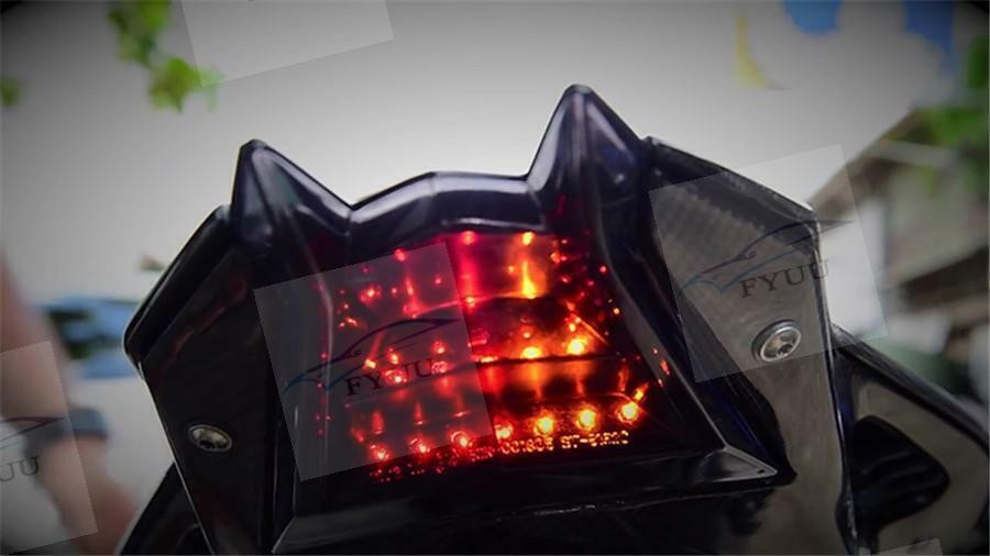 Motorcycle LED Tail Light Brake Turn Signal Indicator For BMW S1000R HP4 S1000RR
