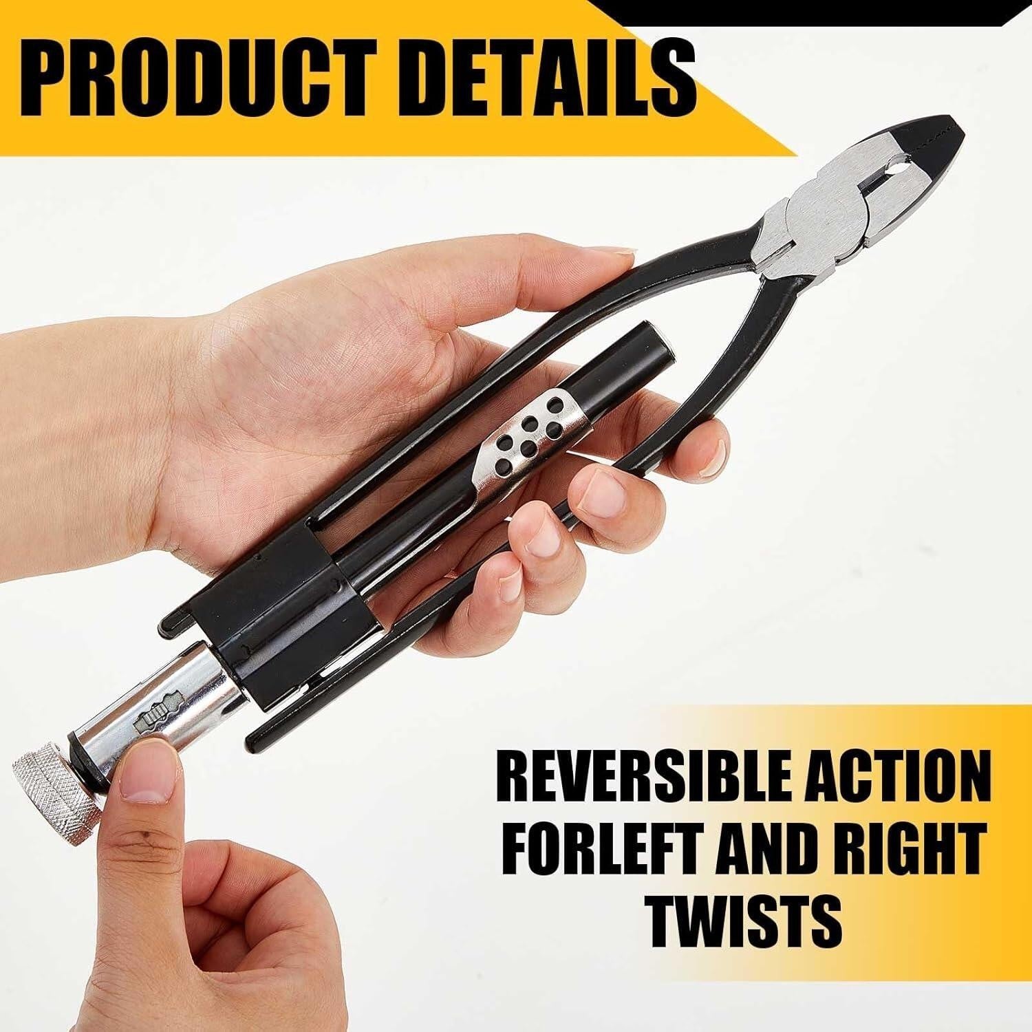 6inch Aircraft Safety Wire Twisting Pliers Set Lock Twister Tool / 15M