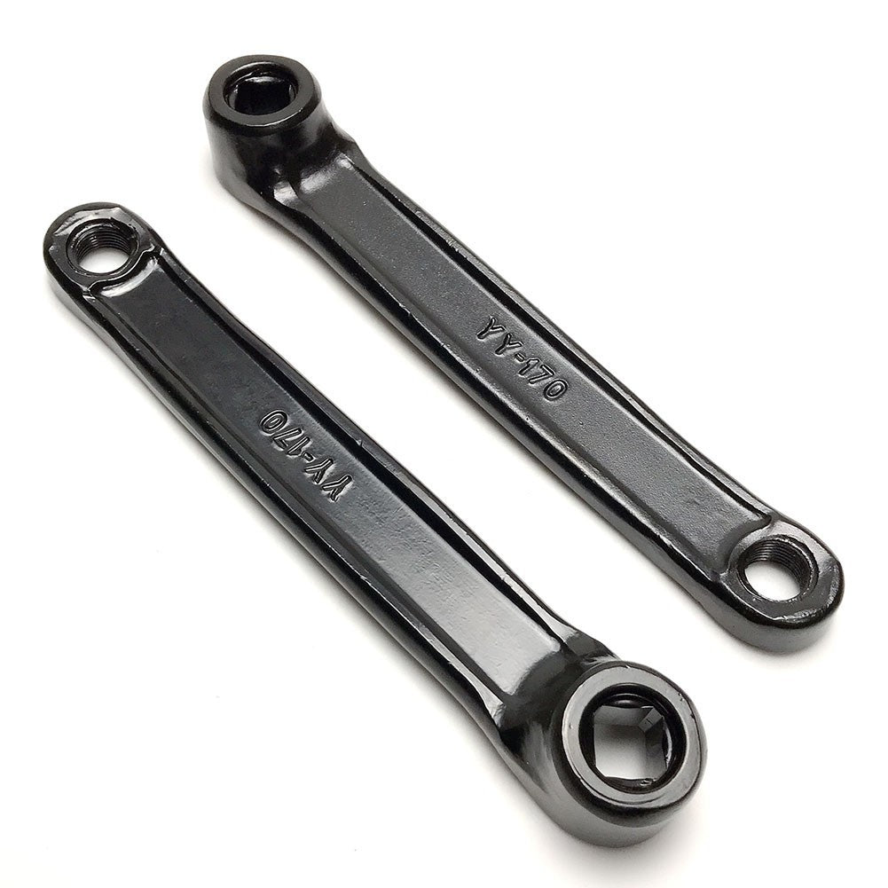 170mm Crank Arm Left And Right Compatible Mounting Pedal Hole For Exercise Bike
