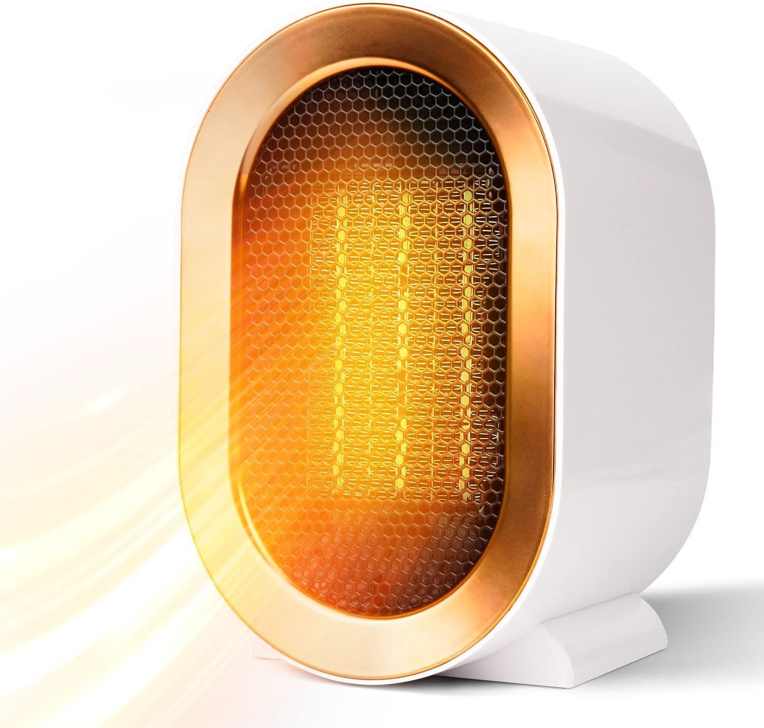 1200W Electric Heater, Low Energy Space Heater, Portable Room Heater with 2 Mode