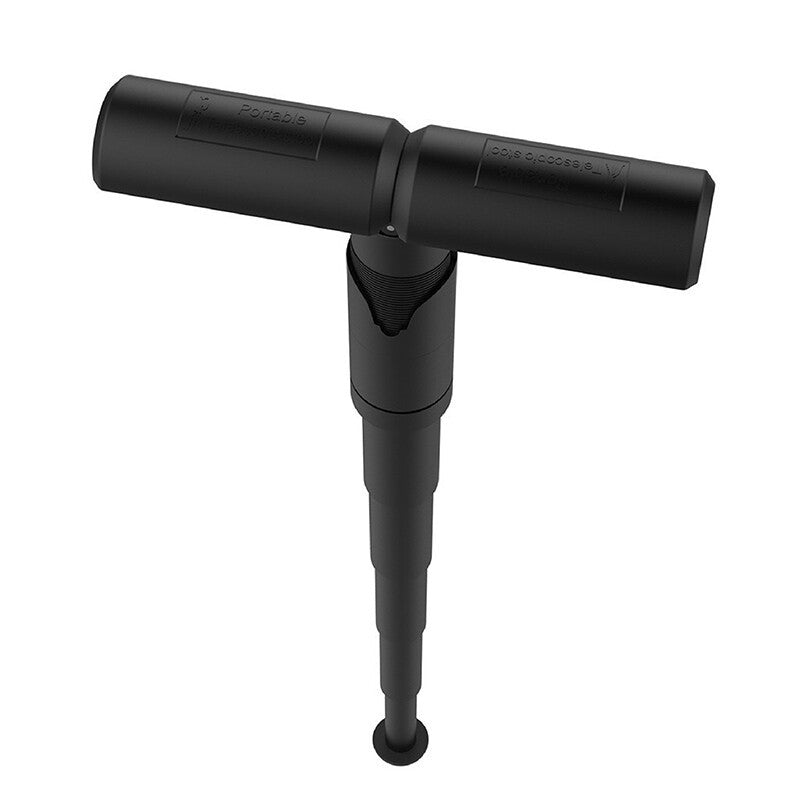 Folding Stool Walking Stick Seat Single Leg Hiking Chair Portable Retractable
