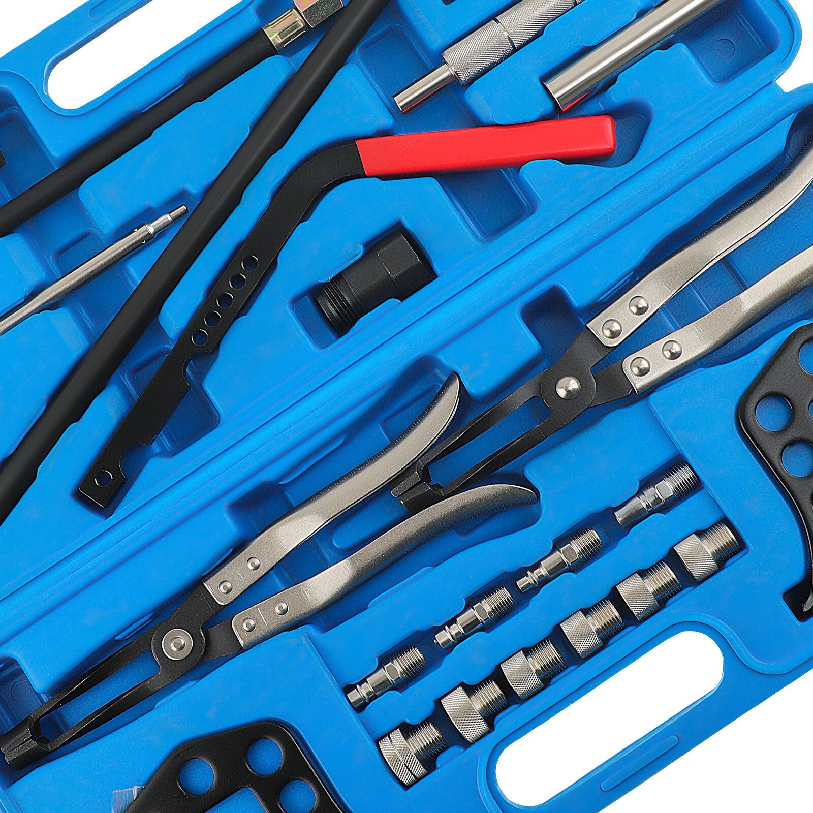 Valve Spring Compressor Removal Installer Kit Cylinder Head Service Tool Set