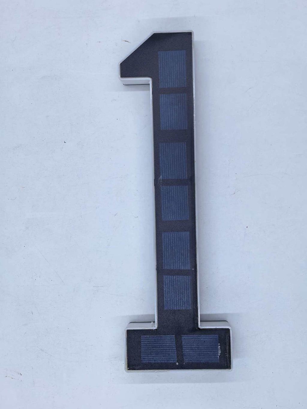 Solar LED House Numbers & Letters, 9 Inch Lighted House Numbers for Outside UK