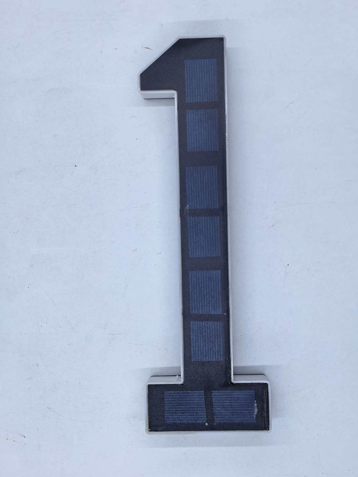 Solar LED House Numbers & Letters, 9 Inch Lighted House Numbers for Outside UK