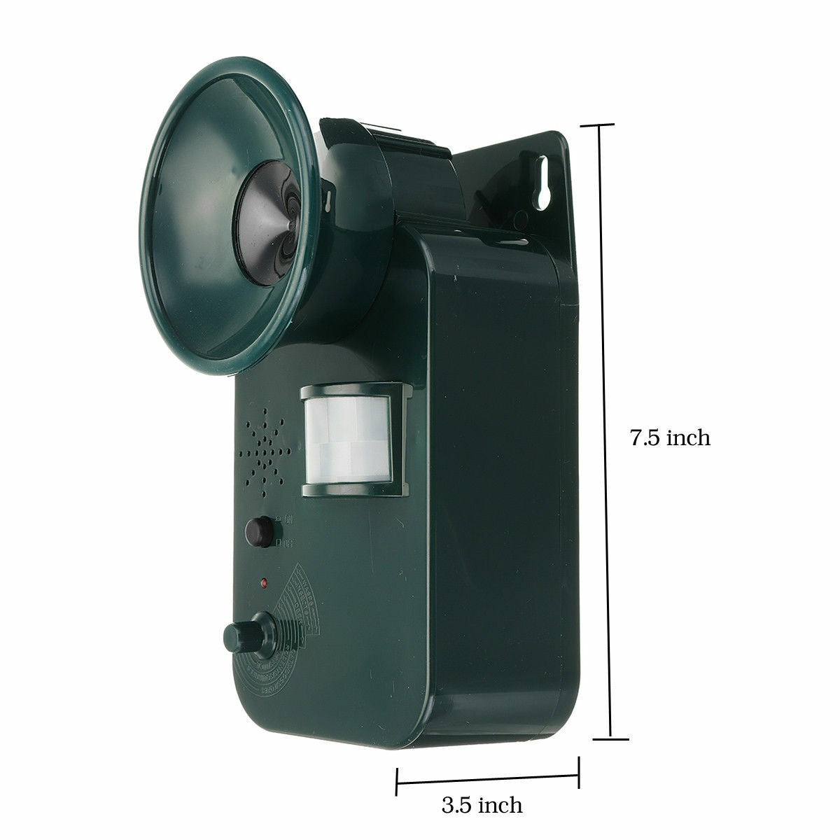 Garden Ultrasonic Cat Dog Mouse Battery Operated Pest Repeller Scarer Deterrent