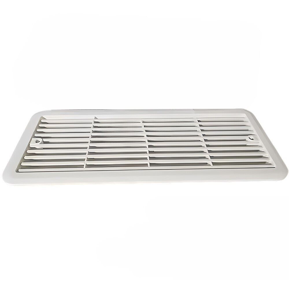 483mm x 186mm Fridge Vent Assembly Grille White For Thetford Caravan Motorhome