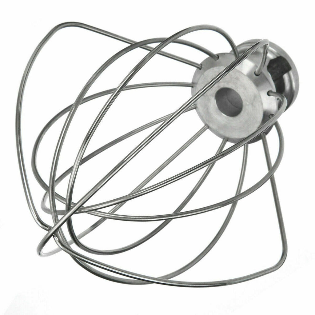 Stainless Steel K45WW 6 Wire Whip 4.5Qt Mixer Attachment Whisk For Kitchen Aid