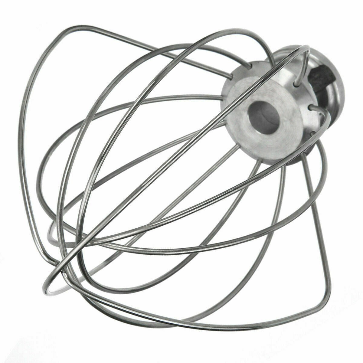 Stainless Steel K45WW 6 Wire Whip 4.5Qt Mixer Attachment Whisk For Kitchen Aid