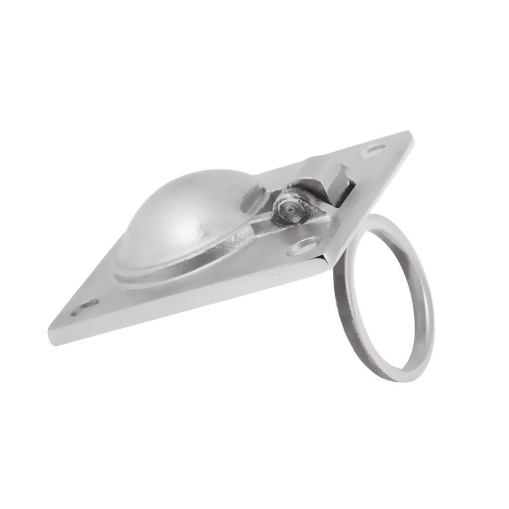 Marine Stainless Steel Boat Flush Hatch Latch Lift Ring Pull Handle