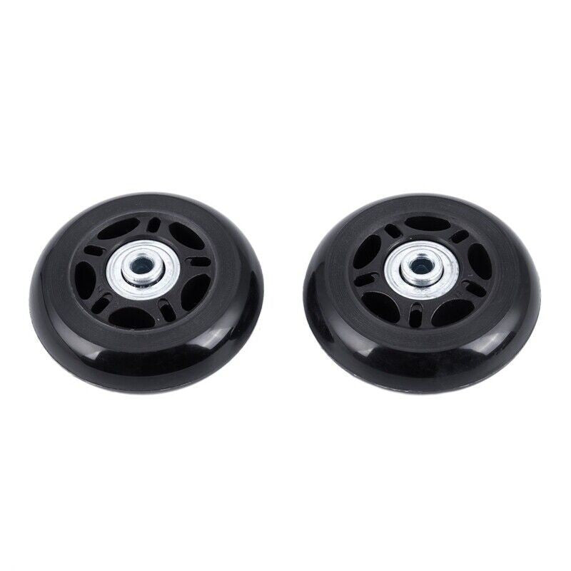 2 Set Luggage Suitcase Replacement Wheels Axles and Wrench Repair set OD 68mm A1