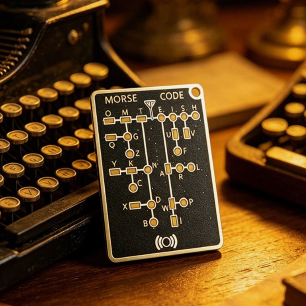 Morse Code Trainer Card Pro New Hot
